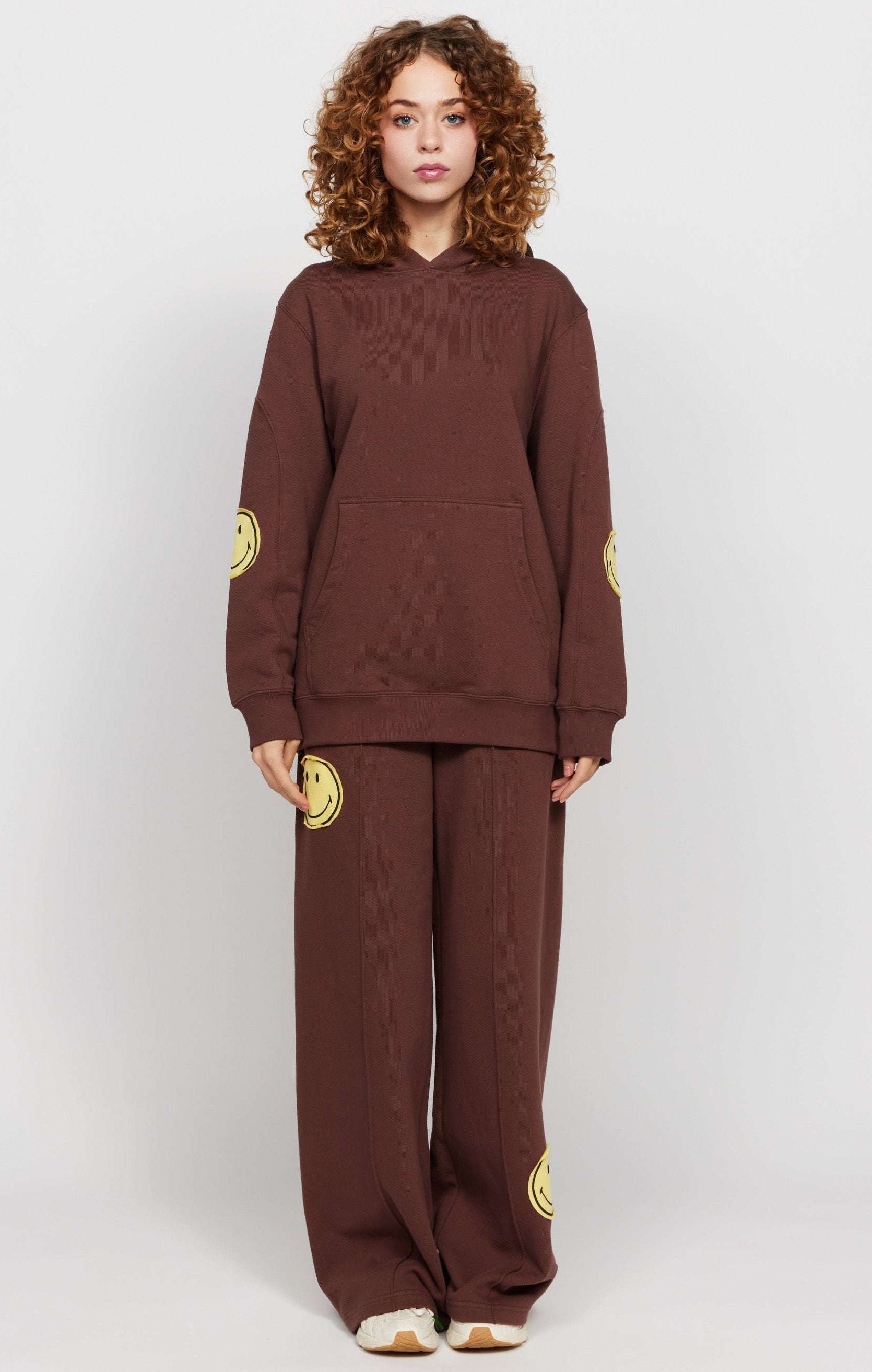 Samii Ryan Smiley® Straight Leg Jogger Pants Jogger Bottoms by Samii Ryan as seen on celebrities