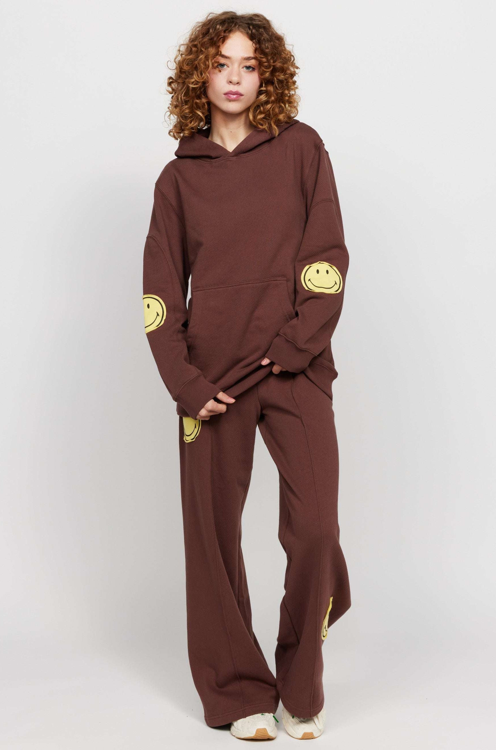 Samii Ryan Smiley® Straight Leg Jogger Pants Jogger Bottoms by Samii Ryan as seen on celebrities