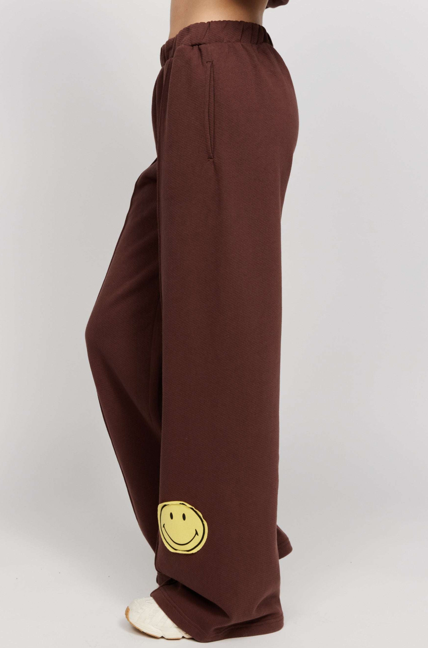 Samii Ryan Smiley® Straight Leg Jogger Pants Jogger Bottoms by Samii Ryan as seen on celebrities