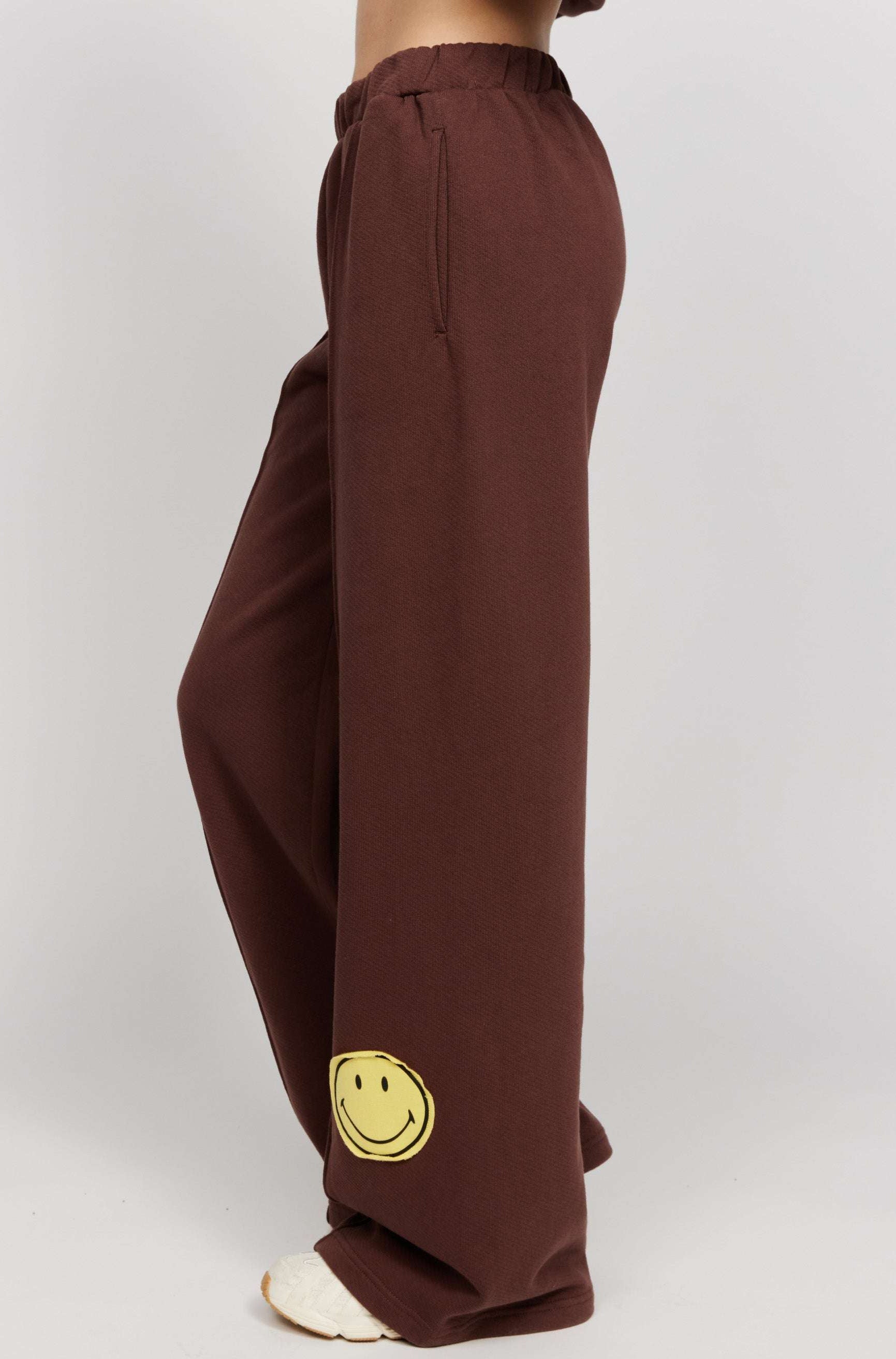 Samii Ryan Smiley® Straight Leg Jogger Pants Jogger Bottoms by Samii Ryan as seen on celebrities