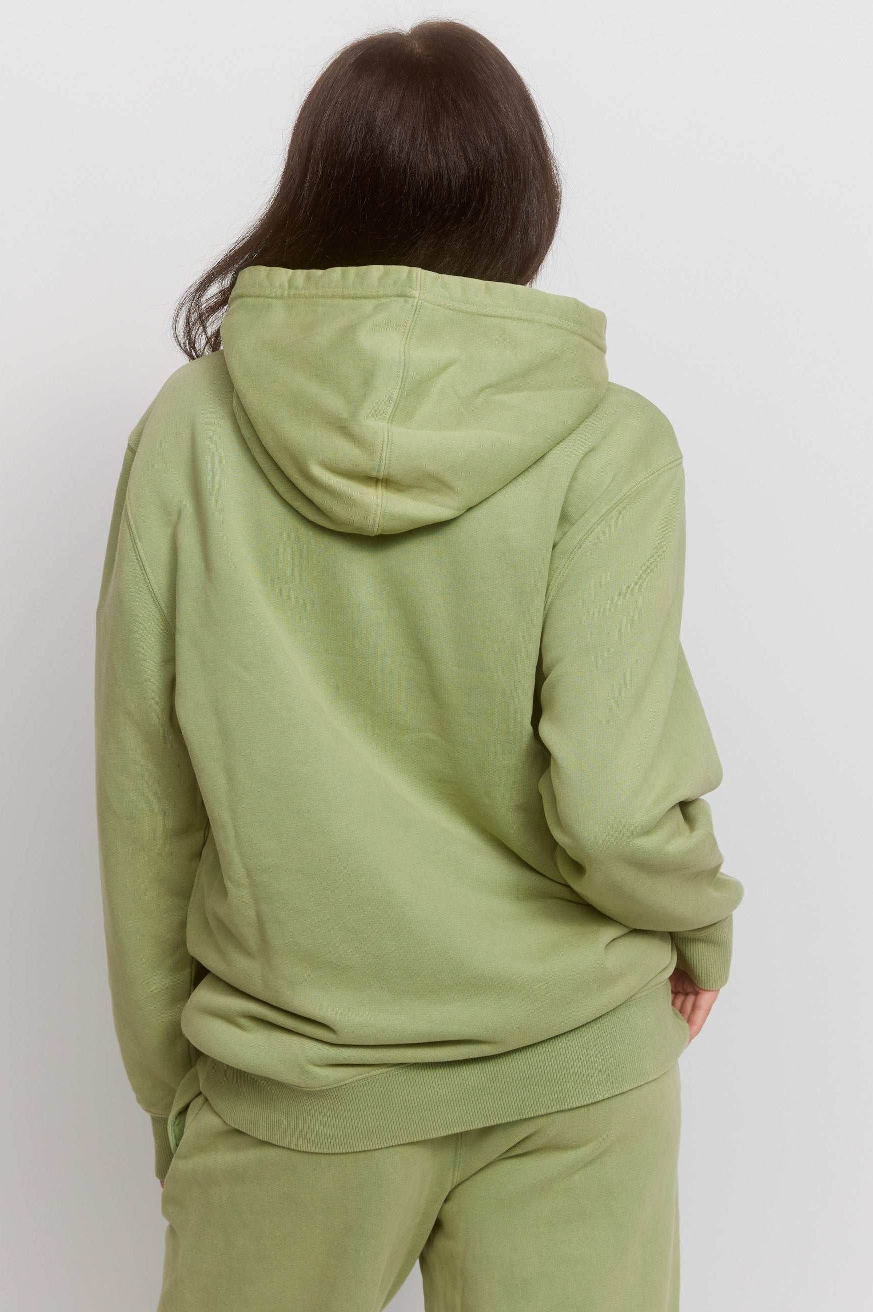 Samii Ryan Olive Hoodie Hooded Sweatshirt by Samii Ryan as seen on celebrities