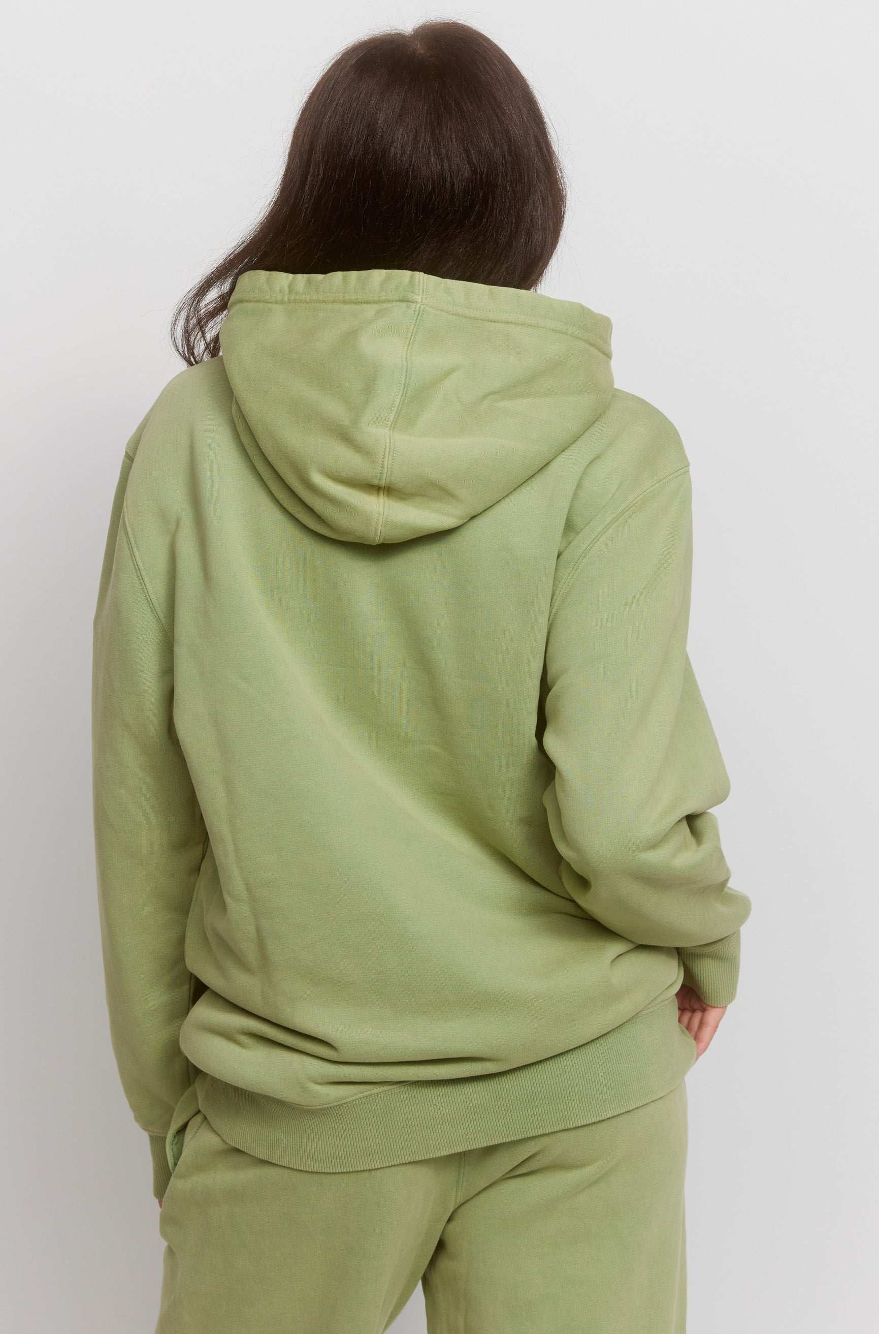 Samii Ryan Olive Hoodie Hooded Sweatshirt by Samii Ryan as seen on celebrities