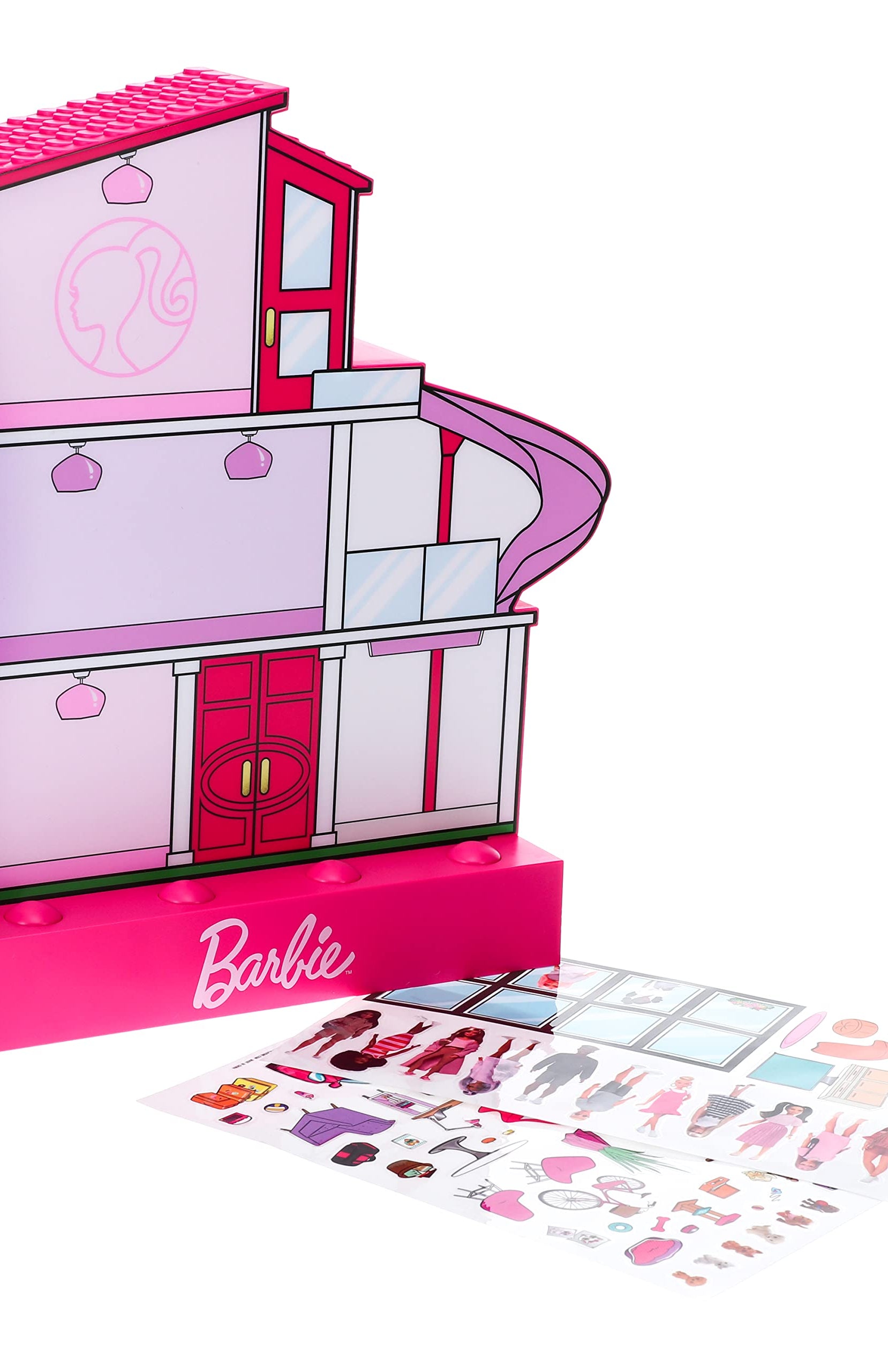 Barbie Dreamhouse Light with Stickers Night Lamp by Paladone as seen on celebrities
