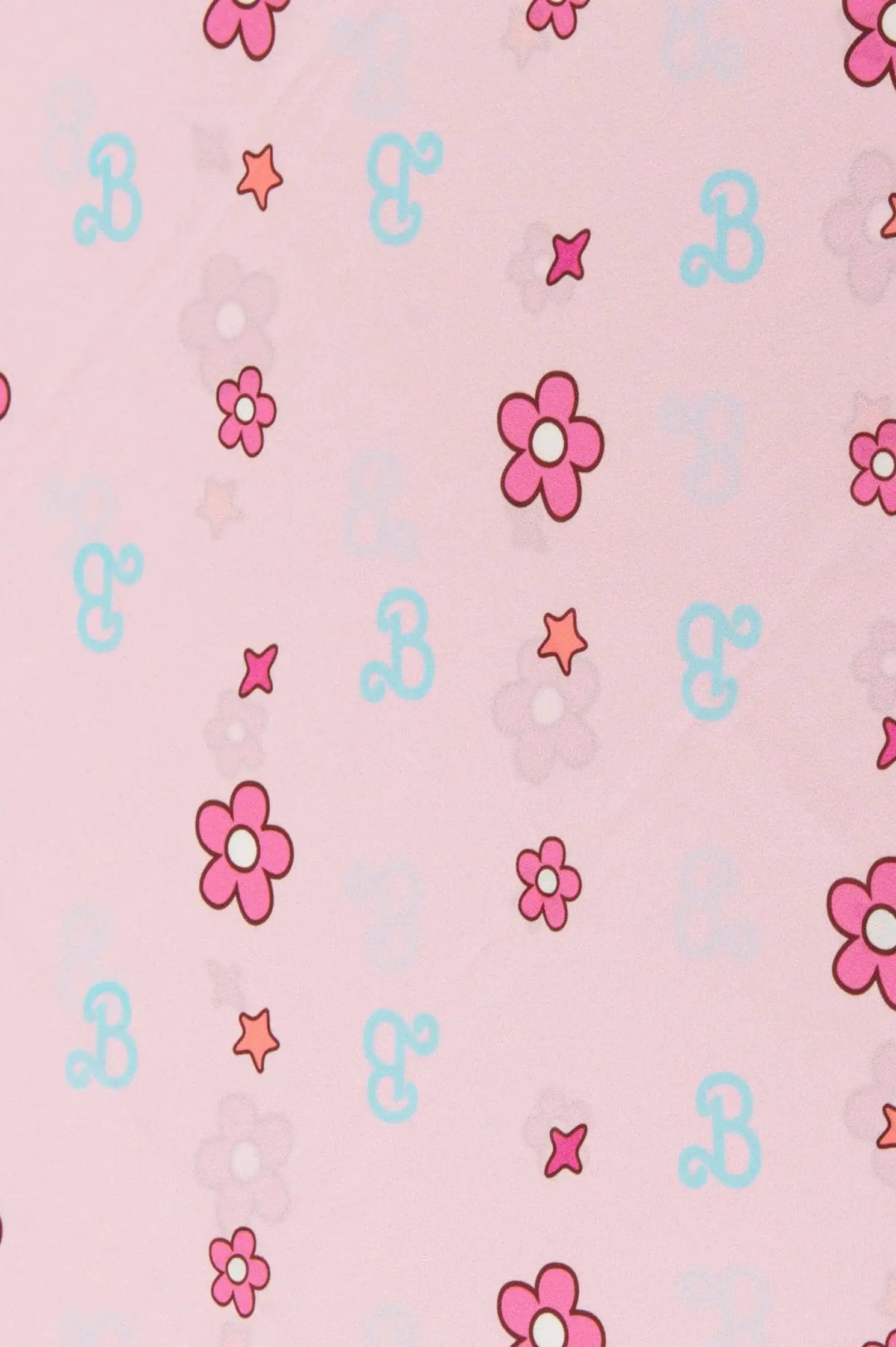 Barbie X Unique Vintage 1970s Pink Barbie Print Hair Scarf Scarf by Unique Vintage as seen on celebrities