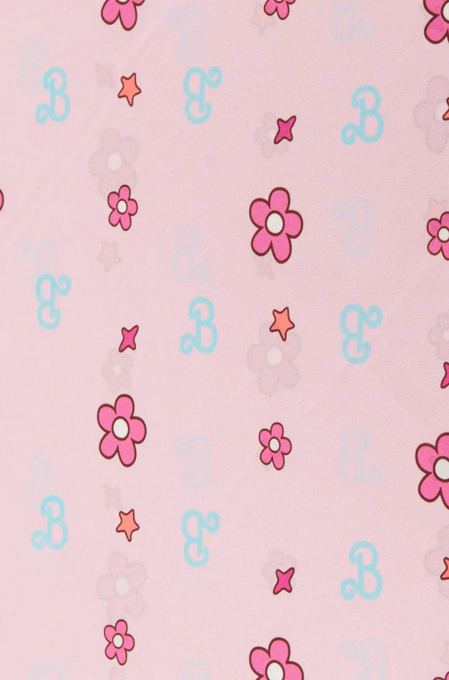 Barbie X Unique Vintage 1970s Pink Barbie Print Hair Scarf Scarf by Unique Vintage as seen on celebrities