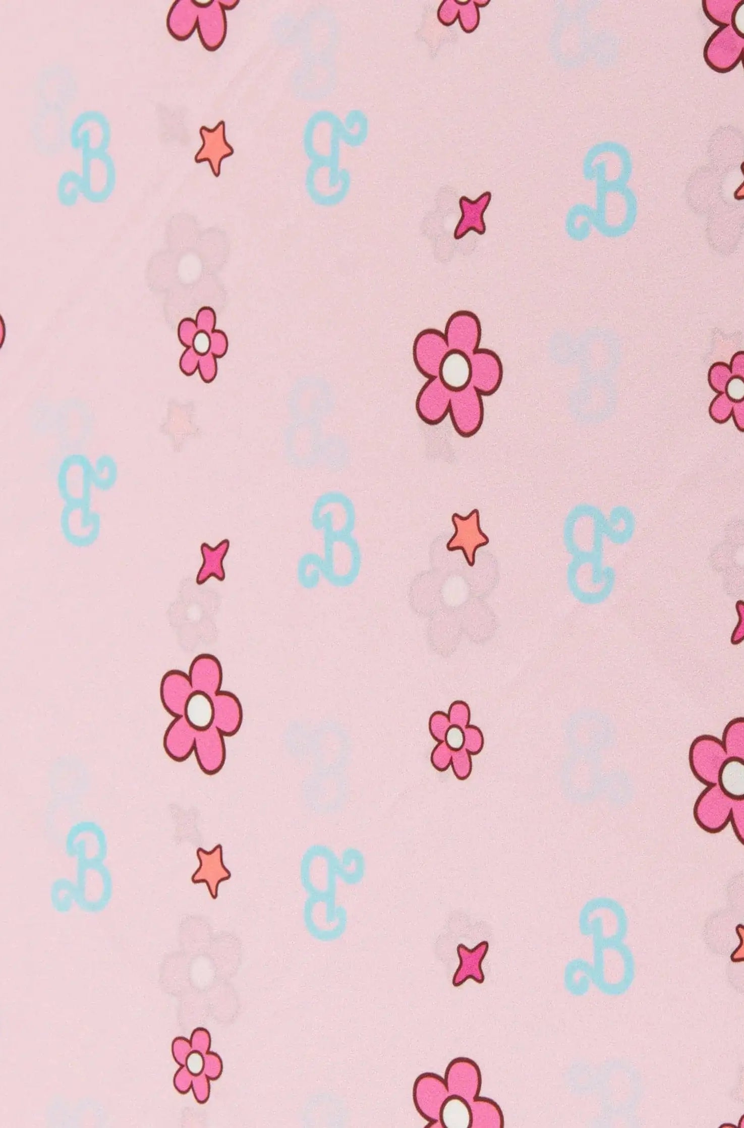 Barbie X Unique Vintage 1970s Pink Barbie Print Hair Scarf Scarf by Unique Vintage as seen on celebrities