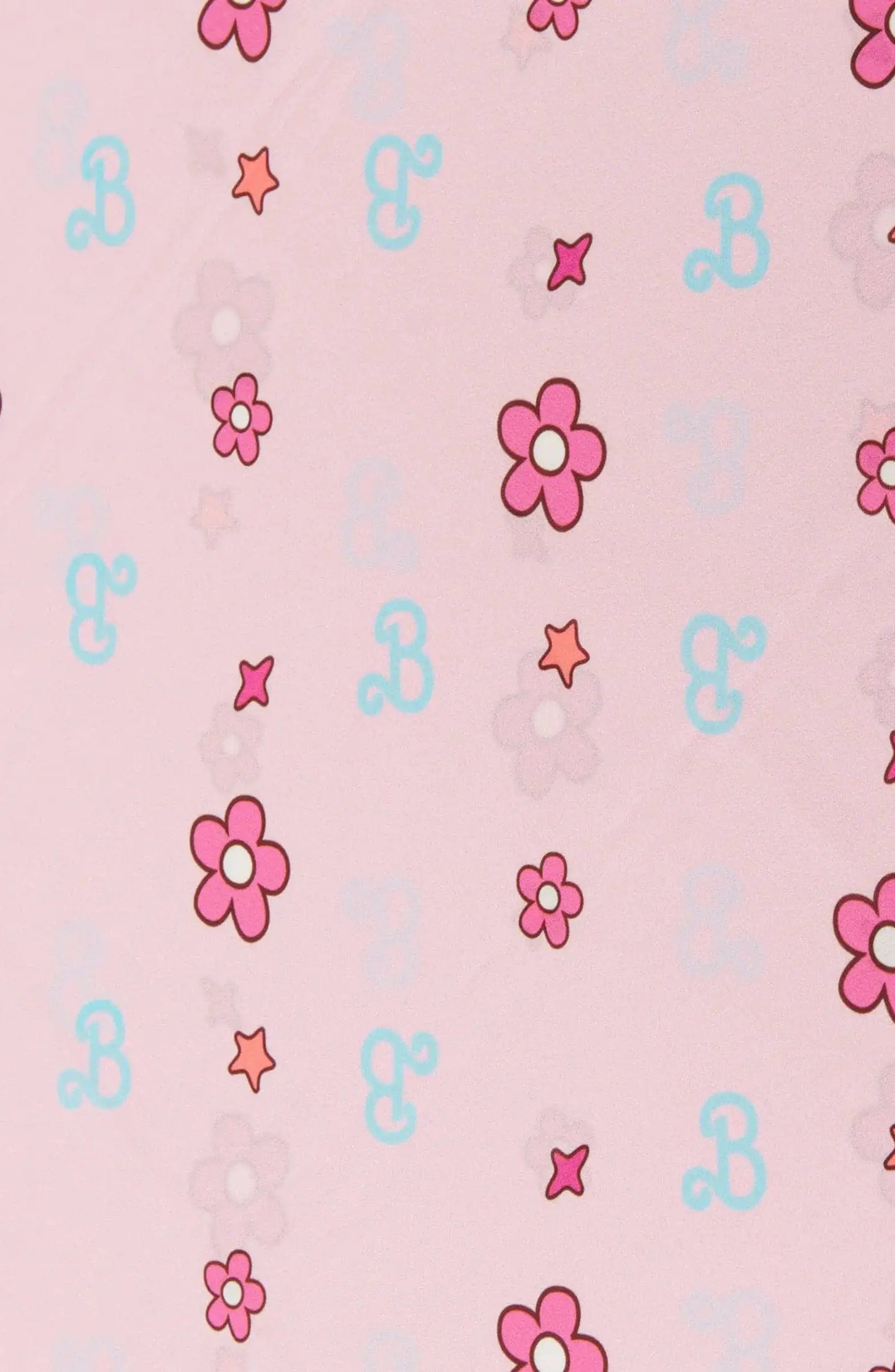 Barbie X Unique Vintage 1970s Pink Barbie Print Hair Scarf Scarf by Unique Vintage as seen on celebrities