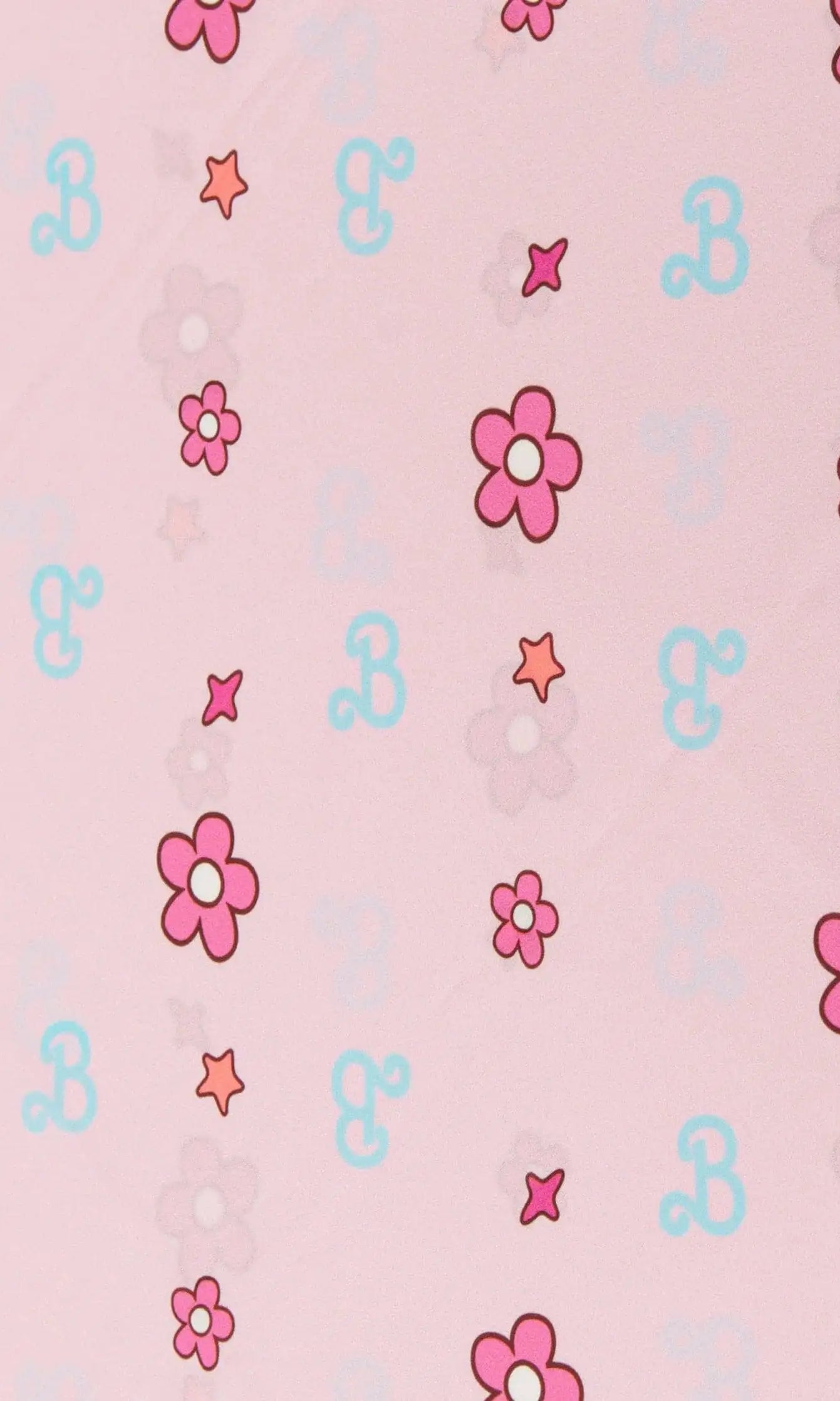 Barbie X Unique Vintage 1970s Pink Barbie Print Hair Scarf Scarf by Unique Vintage as seen on celebrities