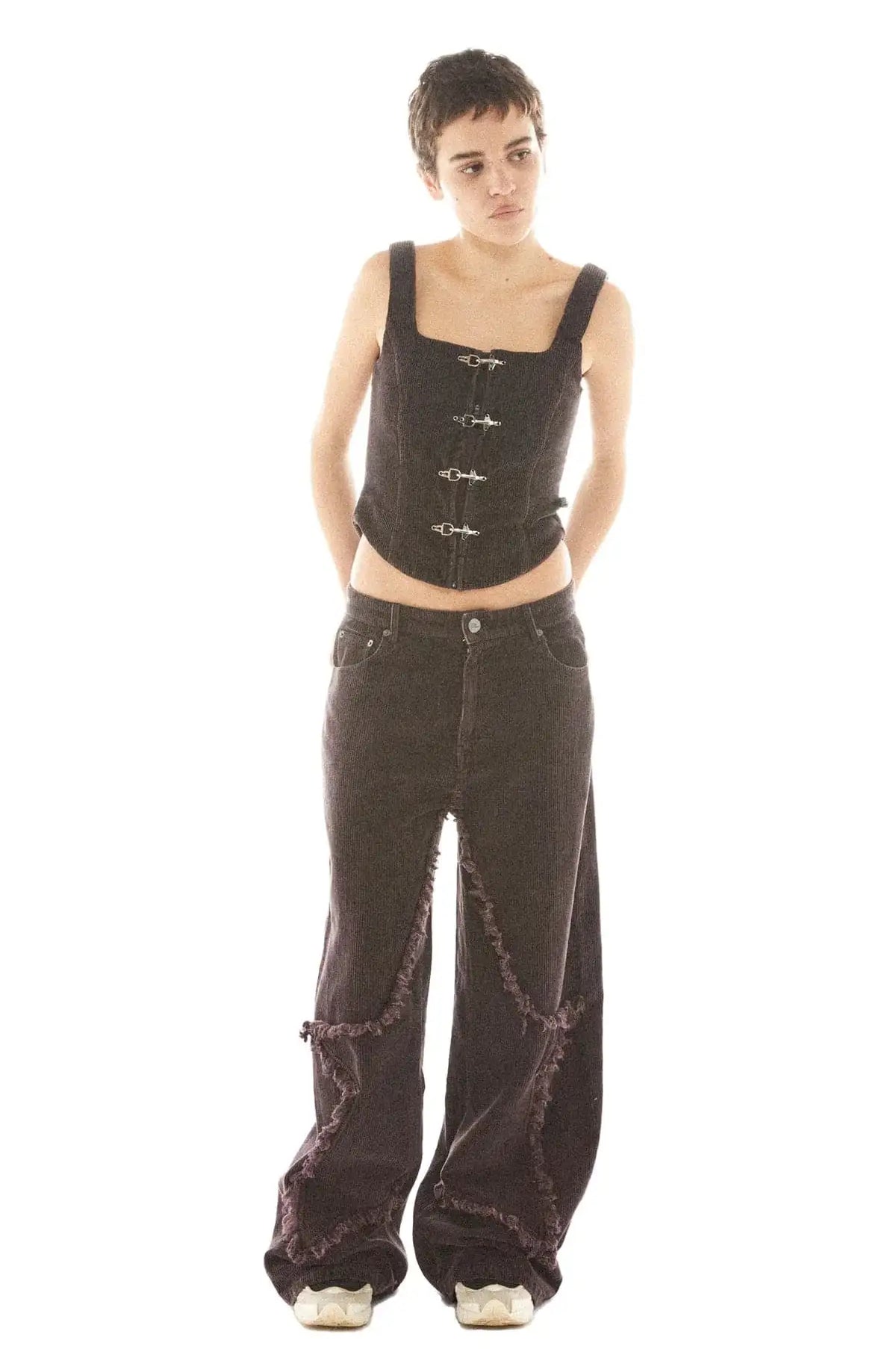 Basic Pleasure Mode Hot Chocolate Corset Top Corset by Basic Pleasure Mode as seen on celebrities