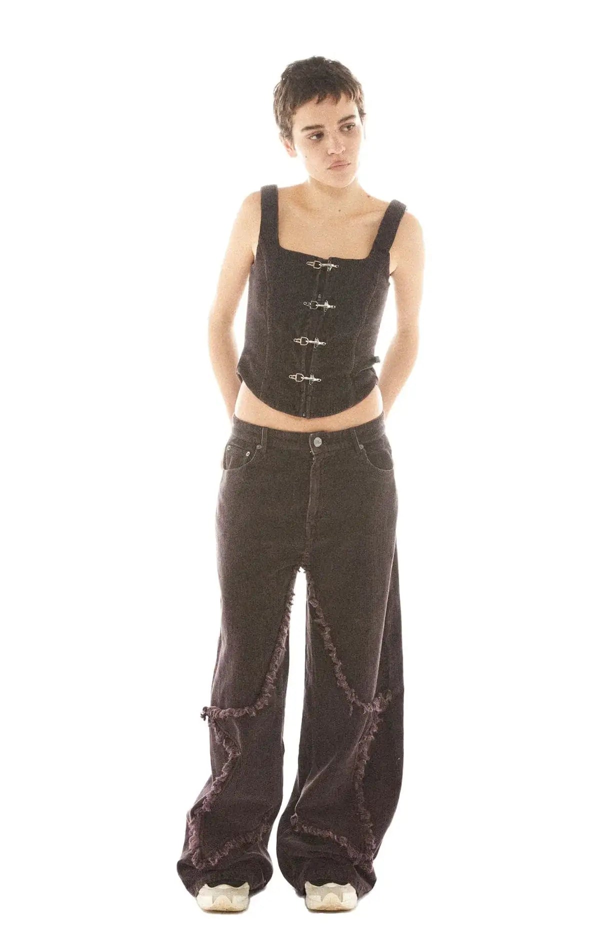 Basic Pleasure Mode Hot Chocolate Corset Top Corset by Basic Pleasure Mode as seen on celebrities