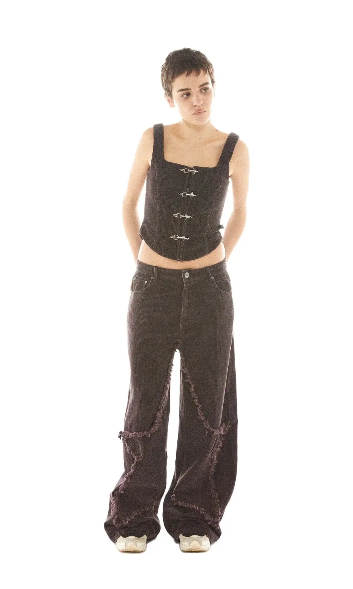 Basic Pleasure Mode Hot Chocolate Corset Top Corset by Basic Pleasure Mode as seen on celebrities