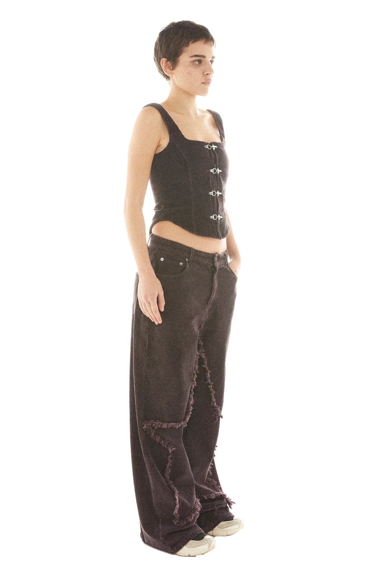 Basic Pleasure Mode Hot Chocolate Corset Top Corset by Basic Pleasure Mode as seen on celebrities