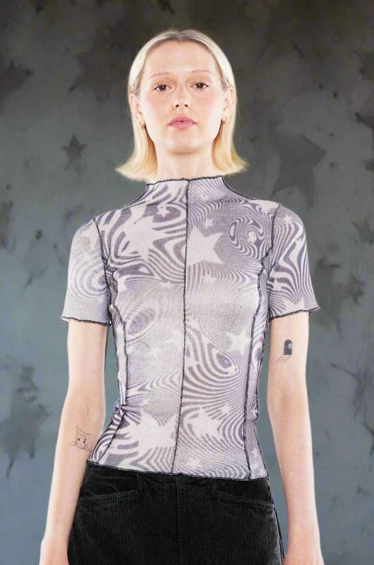 Basic Pleasure Mode Supernova Star Tee Tank Top by Basic Pleasure Mode as seen on celebrities