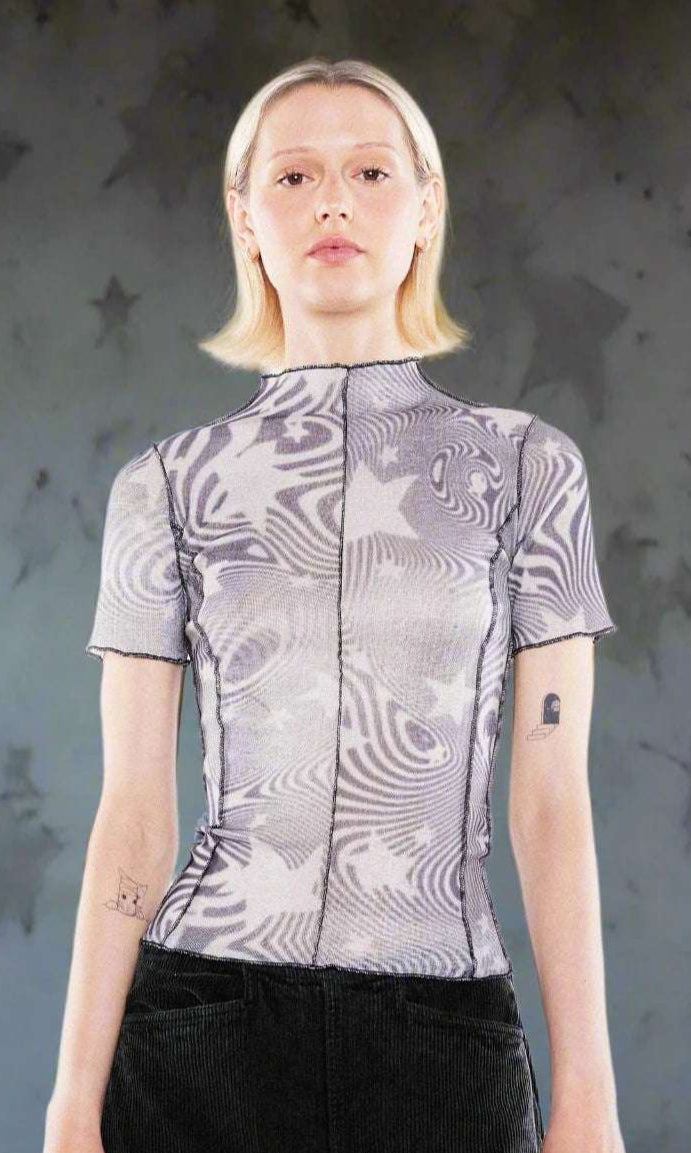 Basic Pleasure Mode Supernova Star Tee Tank Top by Basic Pleasure Mode as seen on celebrities