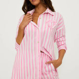 Beach Riot Cassidy Prism Pink Blouse Shirt by Beach Riot as seen on celebrities