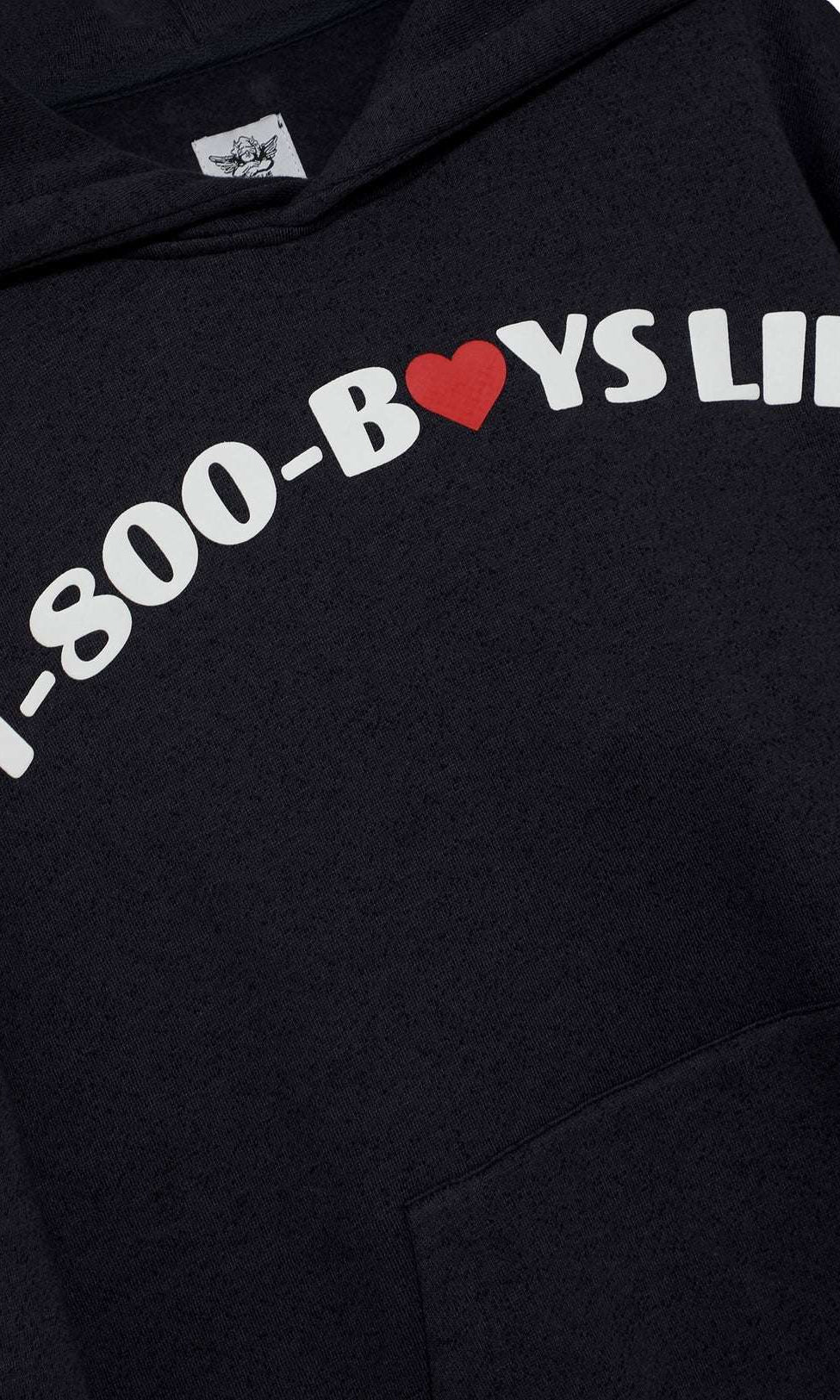 Boys Lie 1-800 Heart Racer Hoodie Sweater by Boys Lie as seen on celebrities