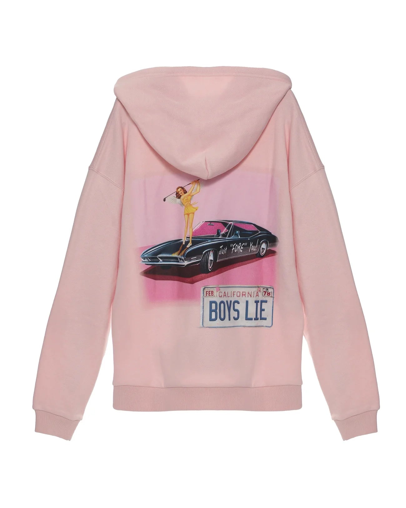 Boys Lie Just Fore You Harley Zip Hoodie Zip Up Hoodie by Boys Lie as seen on celebrities