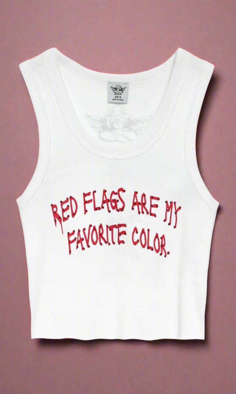 Boys Lie Red Flags Randy Tank Top