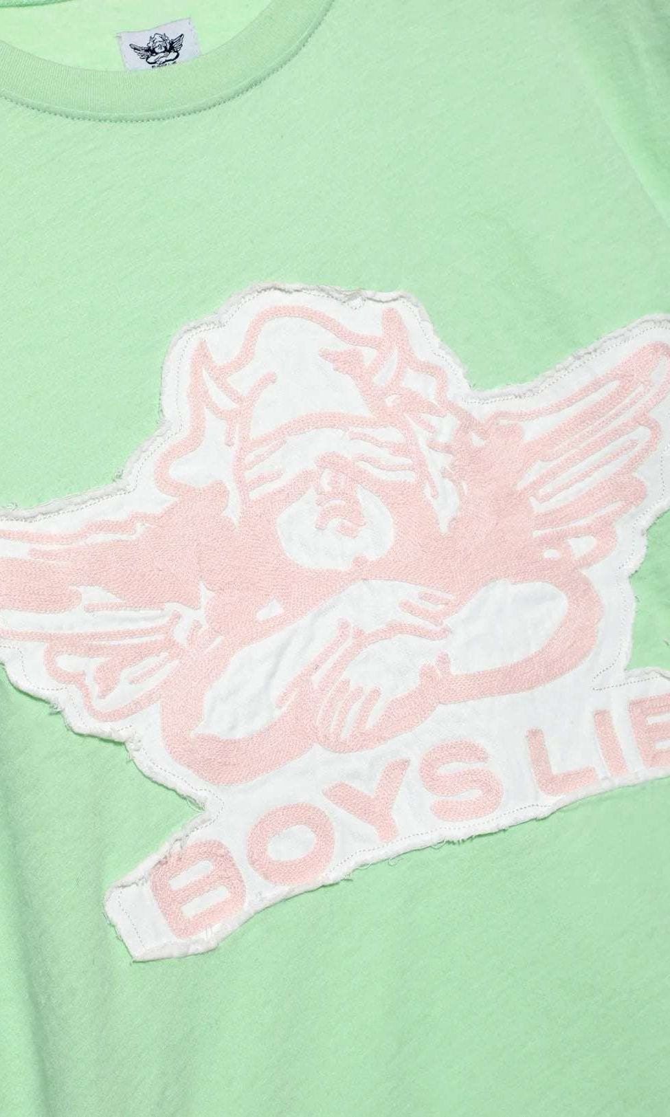 Boys Lie Stitch Me Up Boyfriend Tee