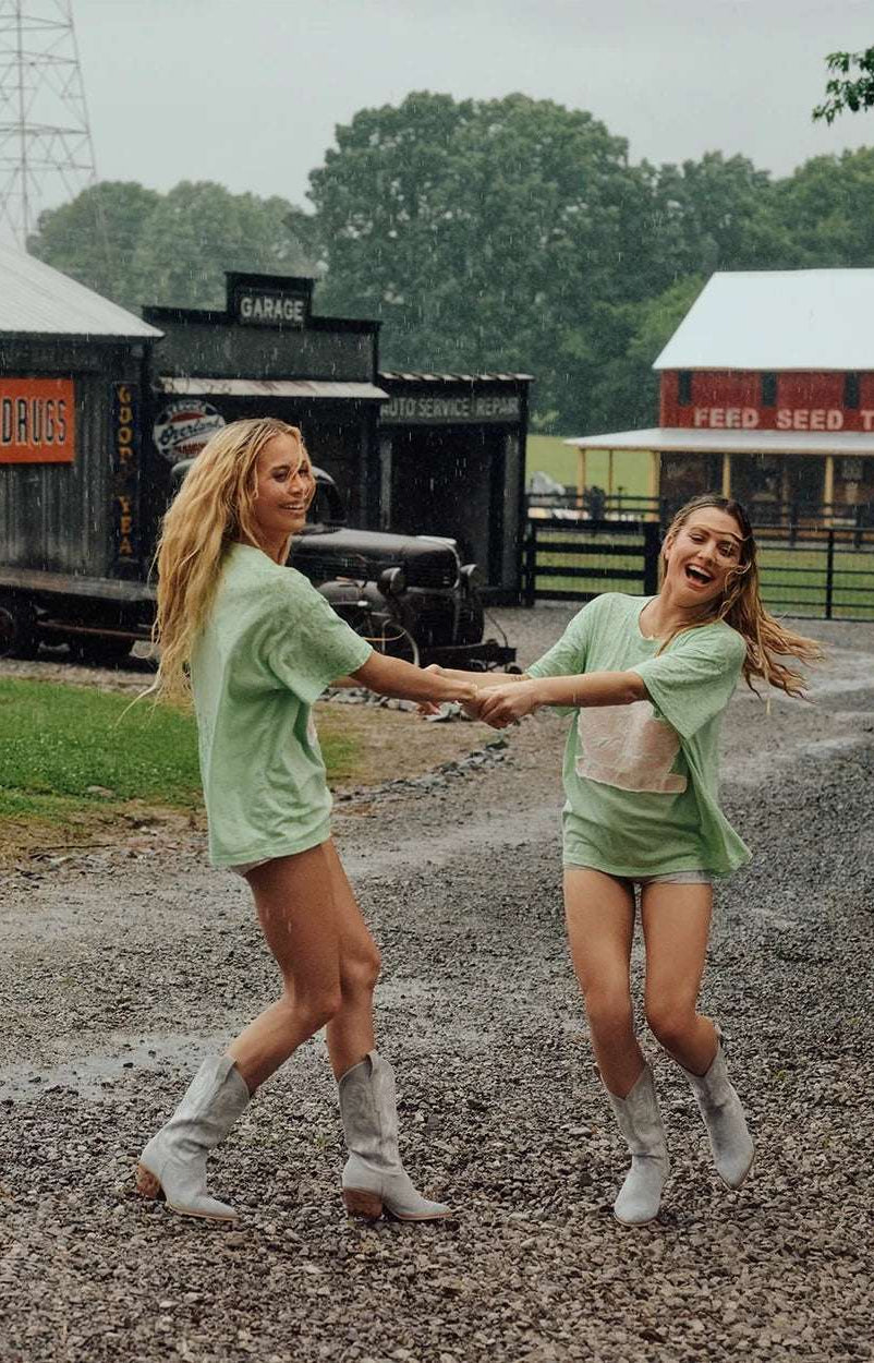 Boys Lie Stitch Me Up Boyfriend Tee