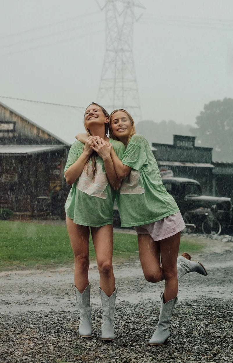 Boys Lie Stitch Me Up Boyfriend Tee