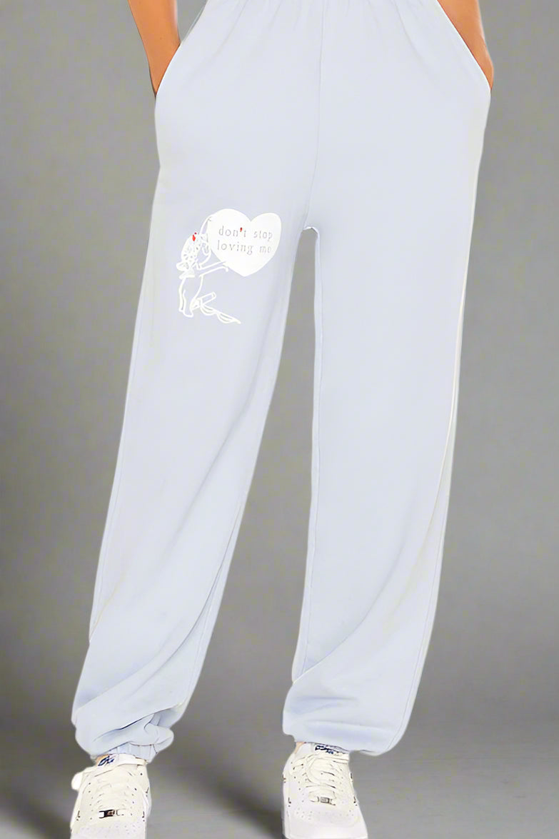 Boys Lie Dont Stop Loving Me Sweatpants Sweatpants by Boys Lie as seen on celebrities