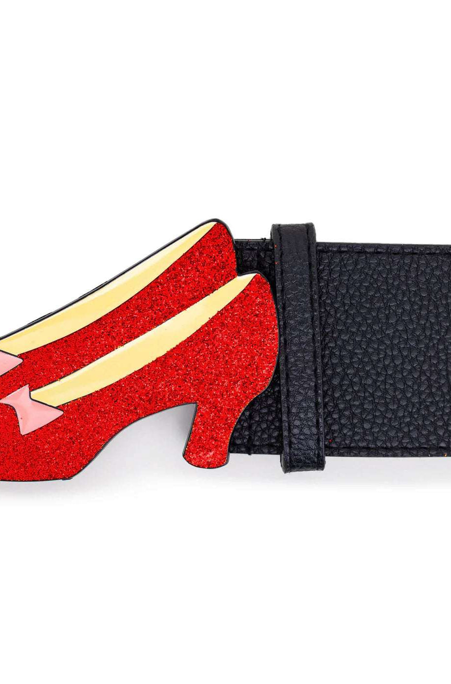 Buckle Down Wizard Of Oz Ruby Slippers Enamel Belt Belt by Buckle Down Products as seen on celebrities