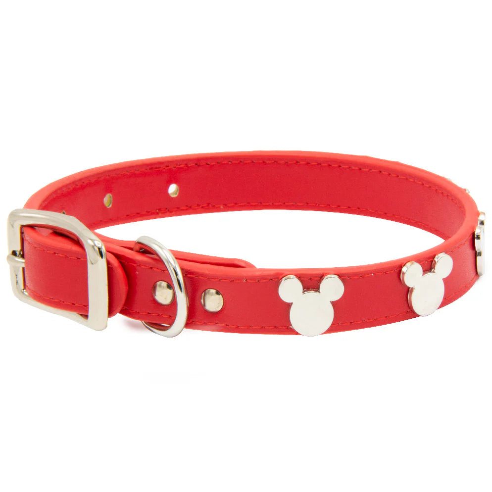 Buckle Down Products Disney Mickey Mouse Vegan Leather Dog Collar Dog Collar by Buckle Down Products as seen on celebrities