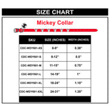 Buckle Down Products Disney Mickey Mouse Vegan Leather Dog Collar Dog Collar by Buckle Down Products as seen on celebrities