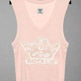 Boys Lie Please Stitch Me Up Randy Tank Top Tank Top by Boys Lie as seen on celebrities