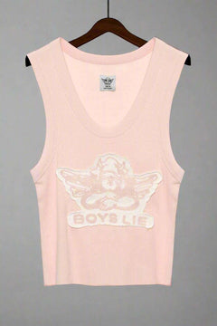 Boys Lie Please Stitch Me Up Randy Tank Top Tank Top by Boys Lie as seen on celebrities