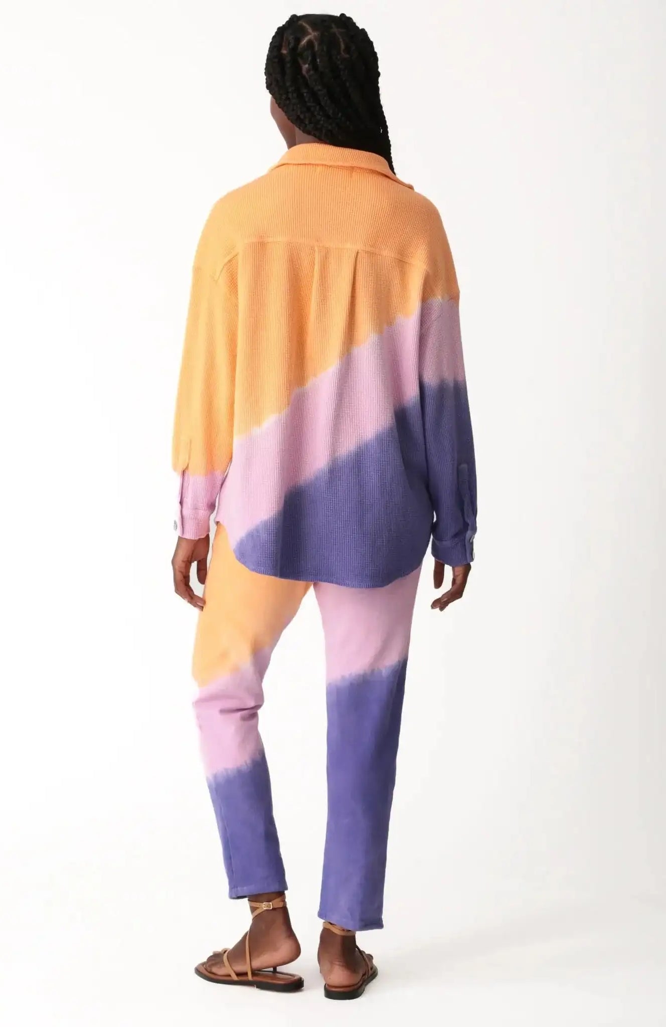 Electric and Rose Boyfriend Thermal Shirt Shirt by Electric and Rose as seen on celebrities