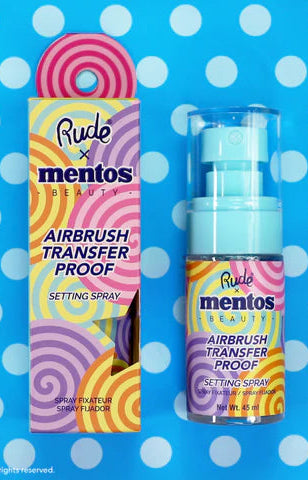 Rude Cosmetics Mentos Airbrush Transfer Proof Setting Spray Eyeshadow by Rude Cosmetics as seen on celebrities