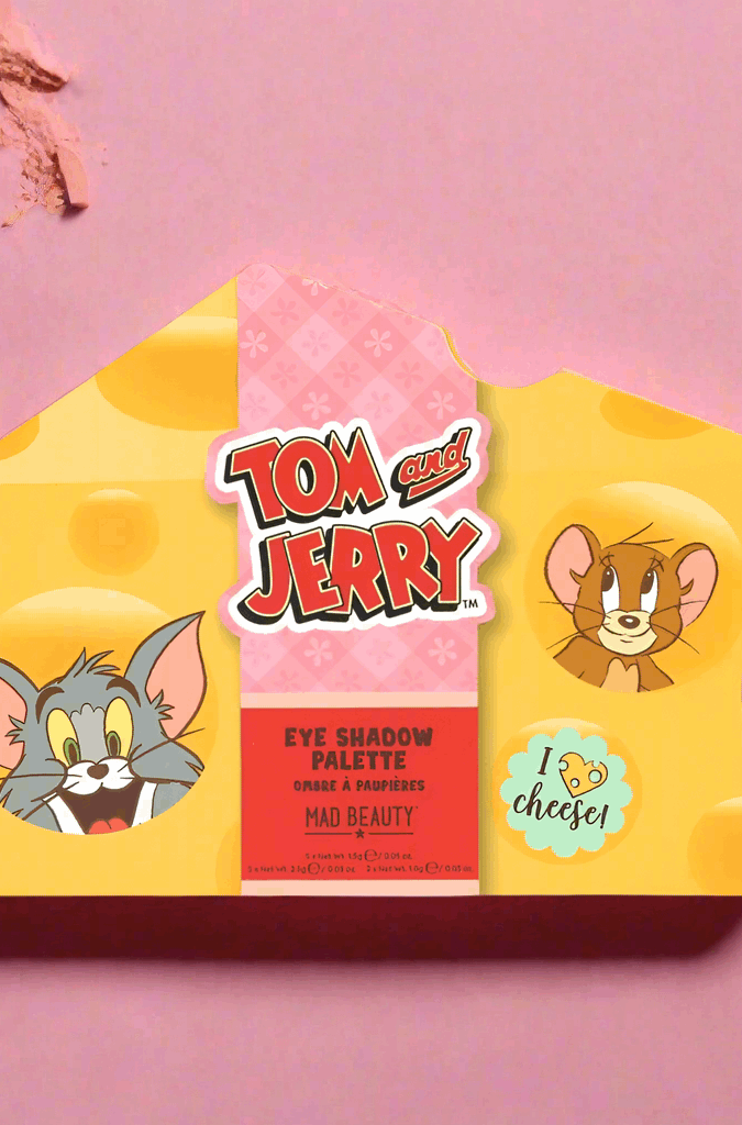 Warner Brothers Tom & Jerry Eyeshadow Palette Eyeshadow by Mad Beauty as seen on celebrities