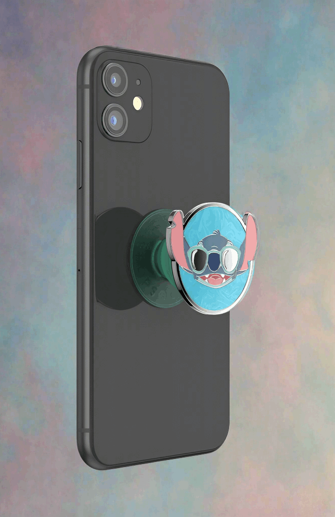 Pop Sockets Lilo & Stitch - Suns Out Stitch Enamel Pop Grip Tech Accessories by Pop Sockets as seen on celebrities