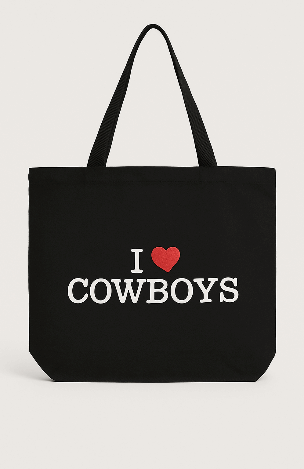 Brunette the Label Cowboys Tote Bag | Cute & Sturdy 100% Cotton Tote