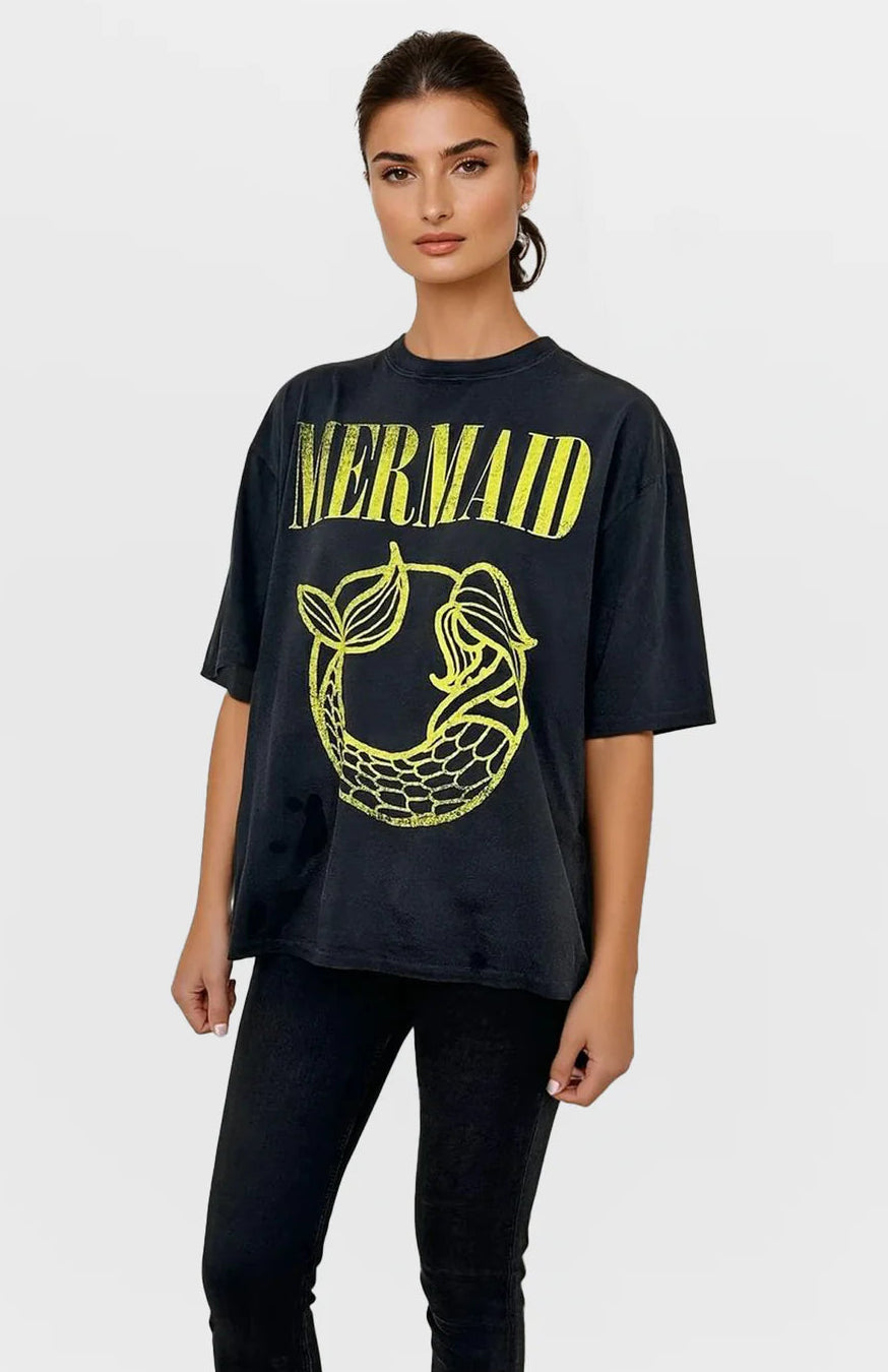 CHRLDR Mermaid Oversized T-Shirt