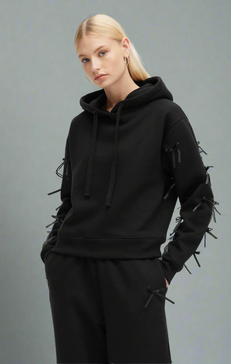 CHRLDR Molly Bows Hoodie Hoodie by CHRLDR as seen on celebrities