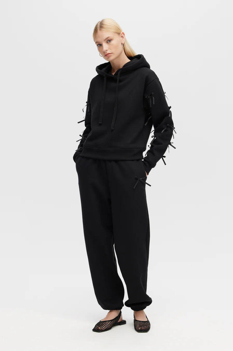 CHRLDR Molly Bows Hoodie Hoodie by CHRLDR as seen on celebrities