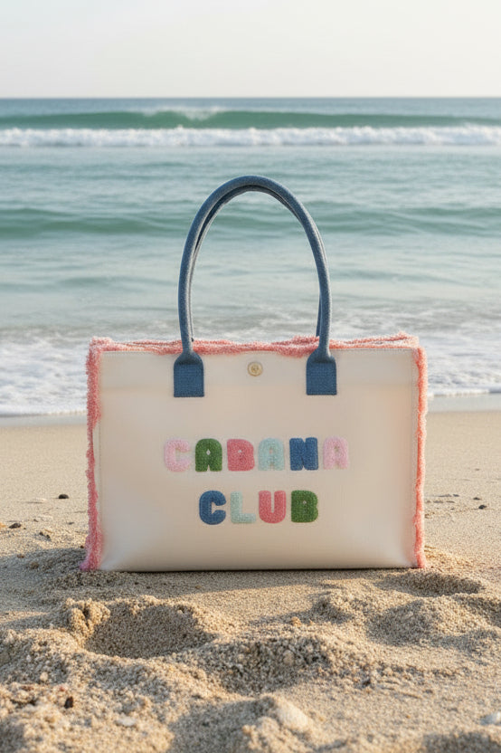 Packed Party Cabana Club Canvas Tote Bag