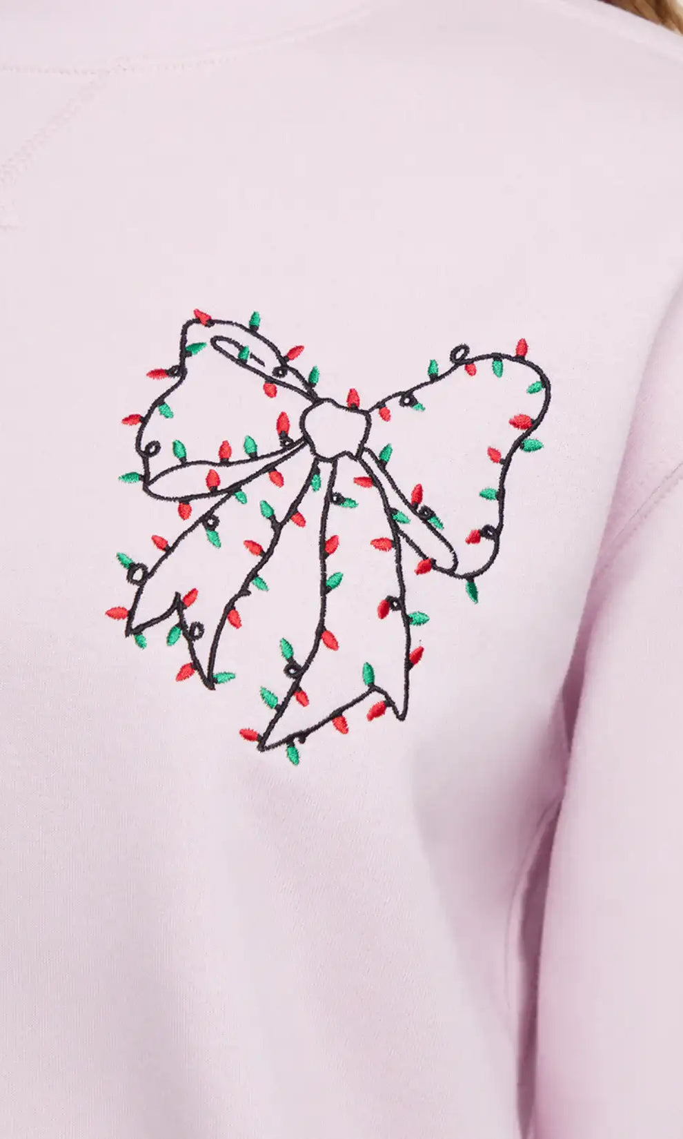 Wildfox Christmas Bow Charlie Sweatshirt
