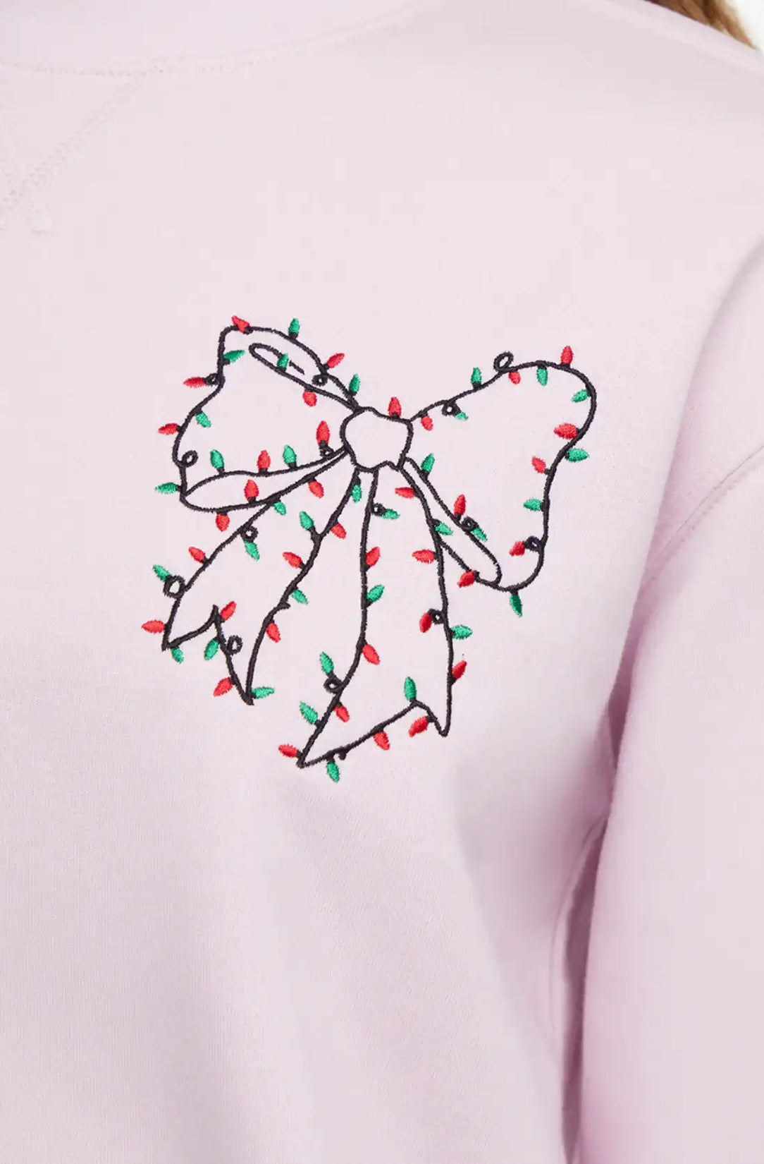 Wildfox Christmas Bow Charlie Sweatshirt