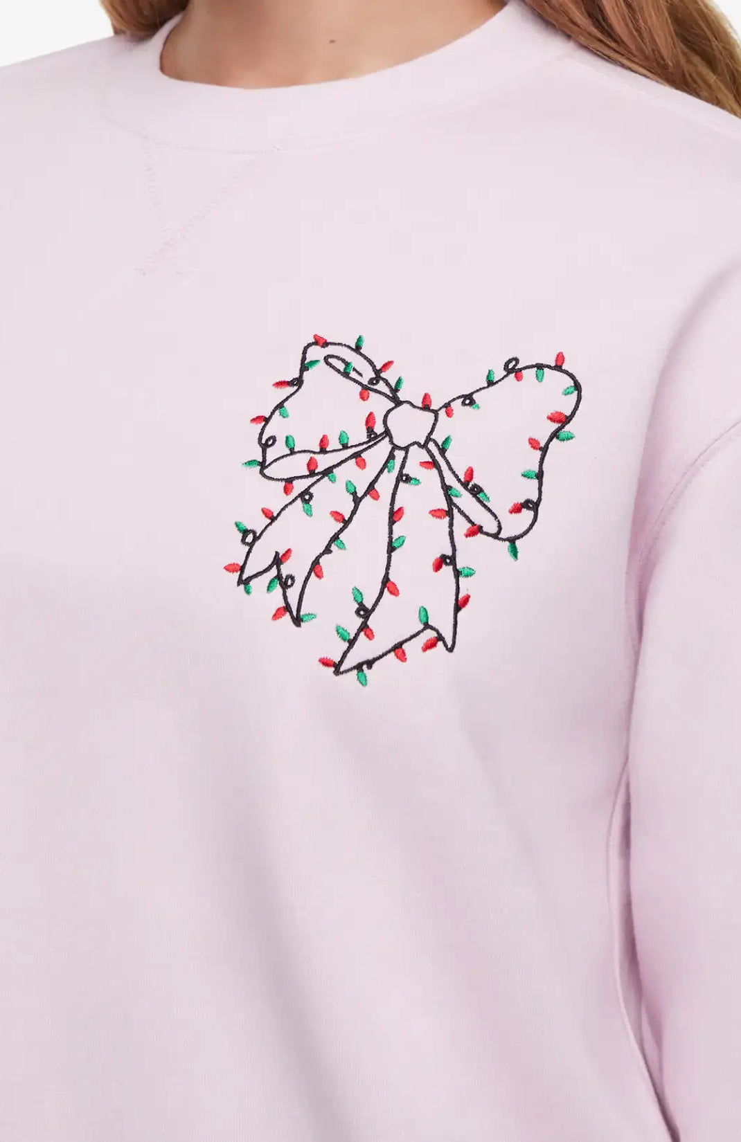 Wildfox Christmas Bow Charlie Sweatshirt