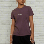 Daisy Street Crying Printed Tee T-Shirts by Daisy Street as seen on celebrities