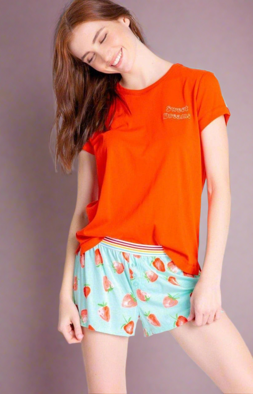 PJ Salvage Sweet Dreams Playful Print T-Shirt T-Shirt by PJ Salvage as seen on celebrities