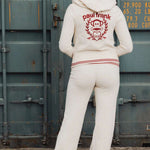 Daisy Street x Paul Frank Fold Over Flared Knit Trousers Sweatpants by Daisy Street as seen on celebrities