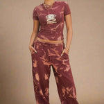 Daisy Street x Paul Frank Spray Effect Joggers Sweatpants by Daisy Street as seen on celebrities