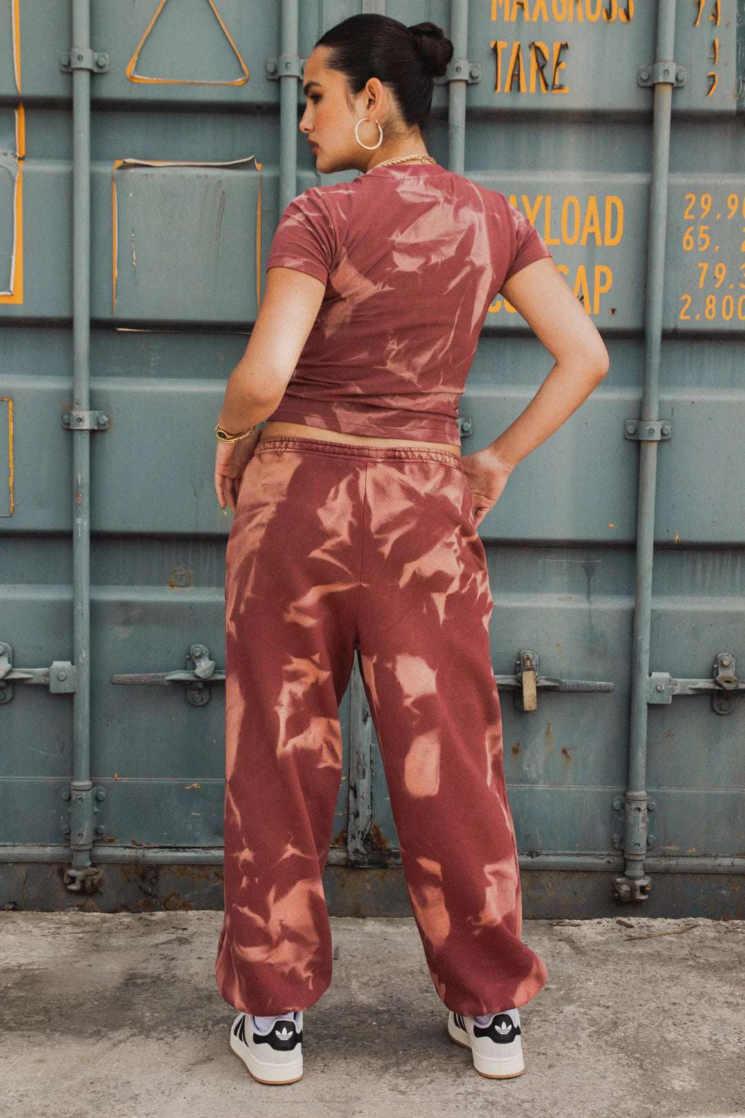 Daisy Street x Paul Frank Spray Effect Joggers Sweatpants by Daisy Street as seen on celebrities