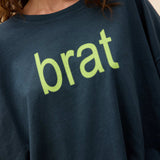 Daydreamer LA CHARLI XCX Brat Long Sleeve Tee T-Shirt by Daydreamer LA as seen on celebrities