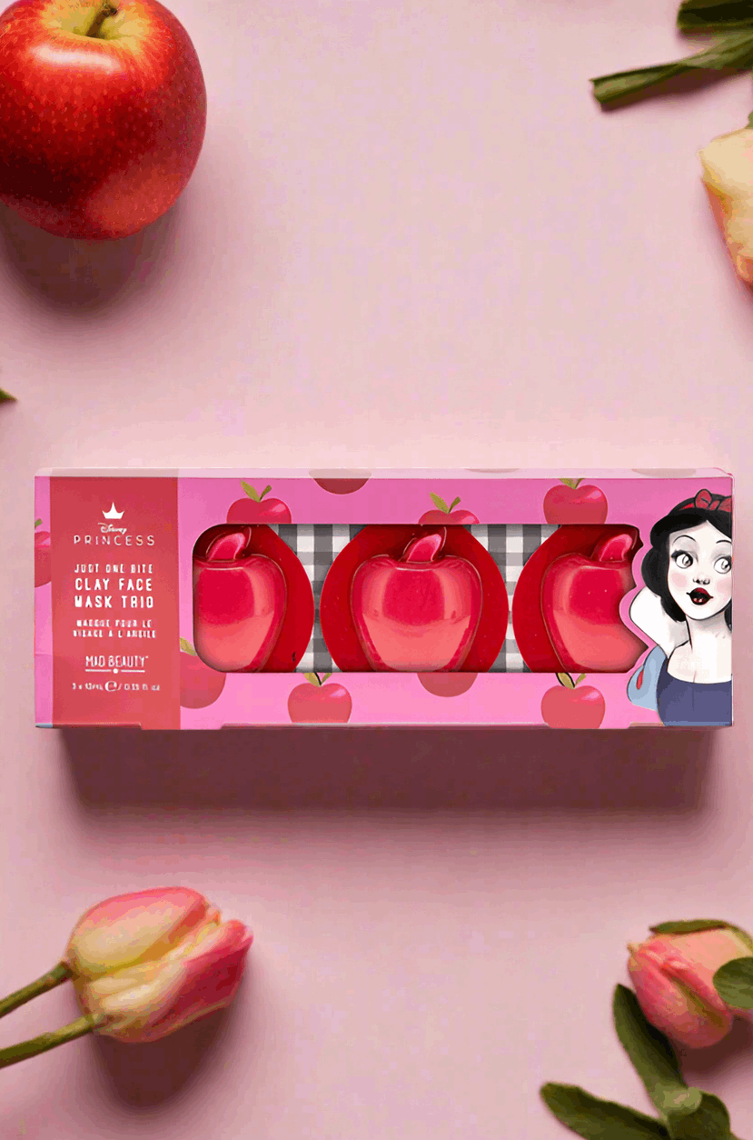 Disney Snow White Clay Mask Trio Hand Sanitizer by Mad Beauty as seen on celebrities